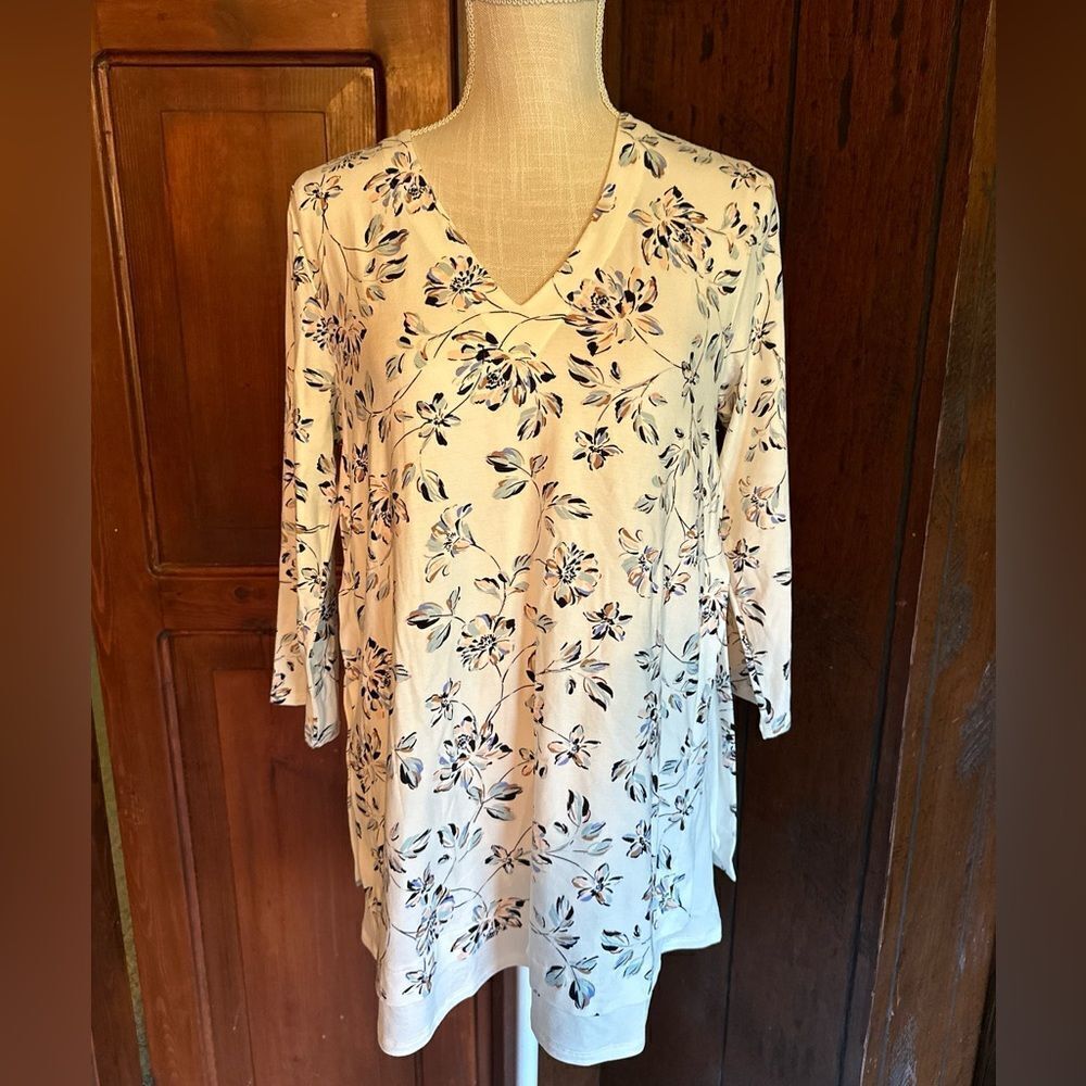 Womens J. Jill Tunic Pullover Top‎ Shirt XS